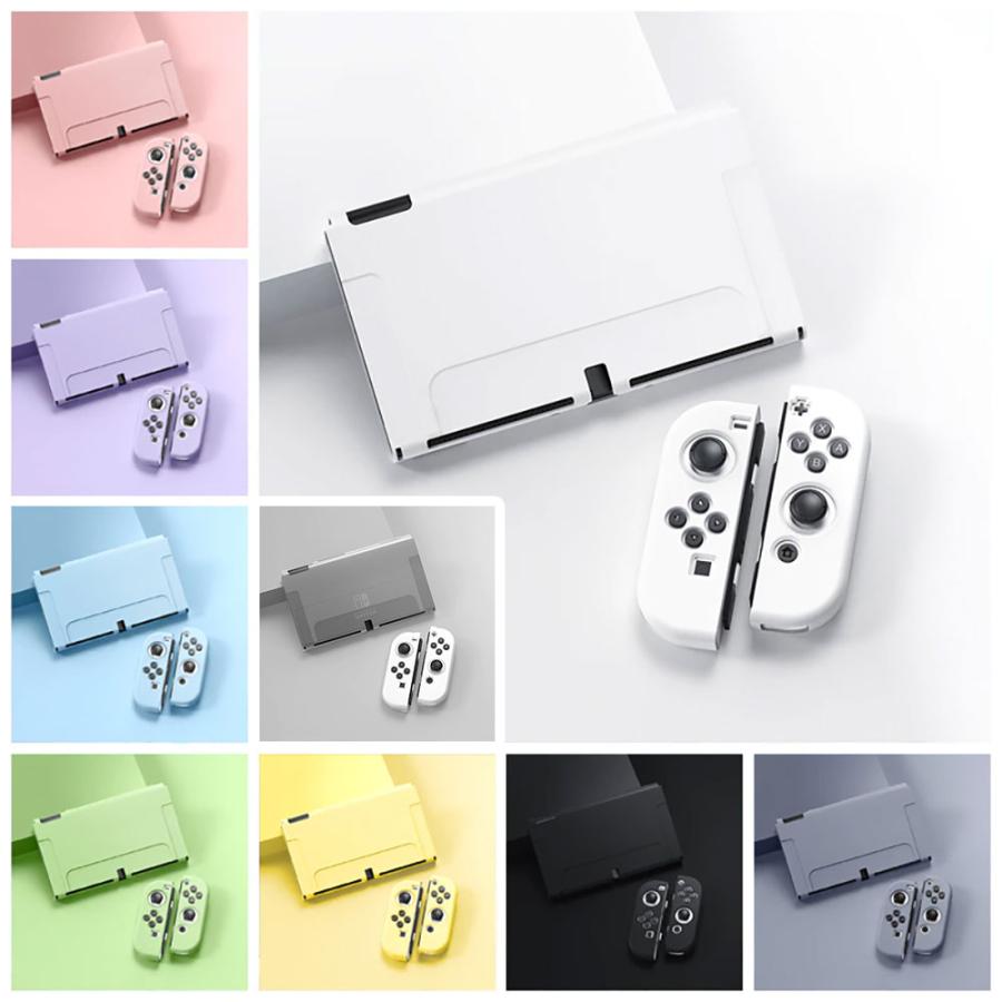 Nintendo Switch 有機ELモデル専用 TPUカバー OLED専用カバー Joy-Con