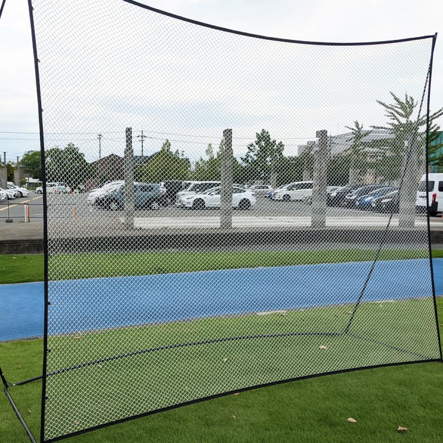 バックネット 大型 3.7×3m コネクトネット 防球ネット野球