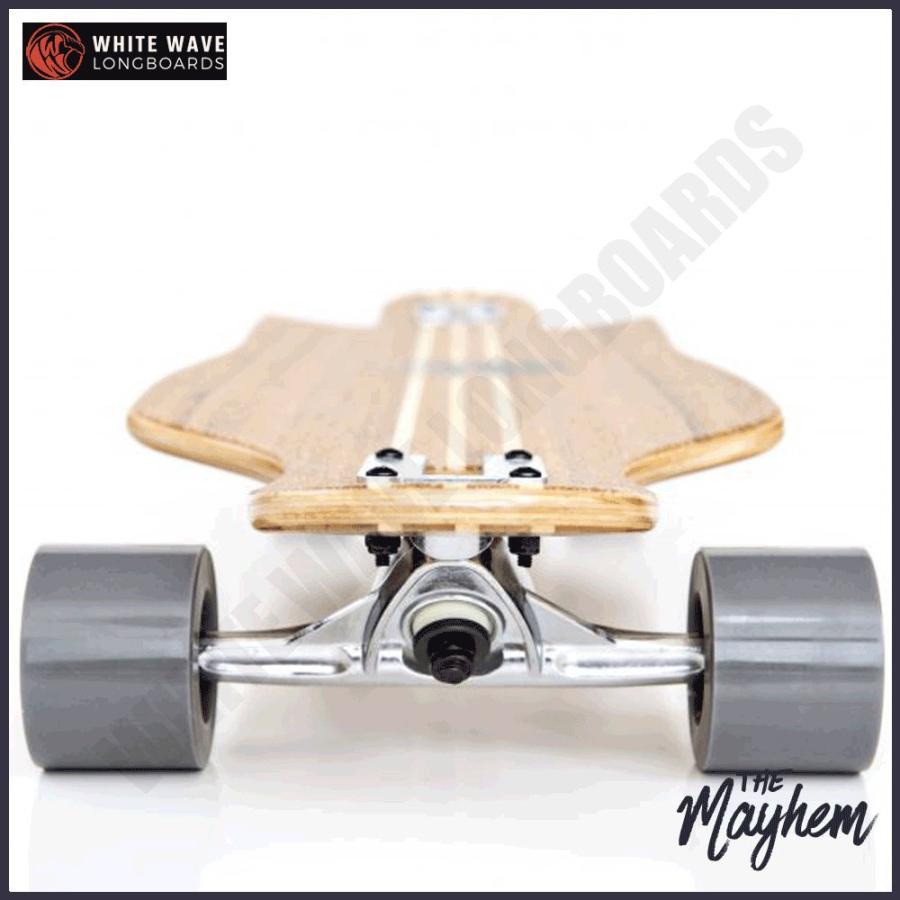 ロング スケートボード WHITE WAVE ホワイト ウェーブ ロングボード