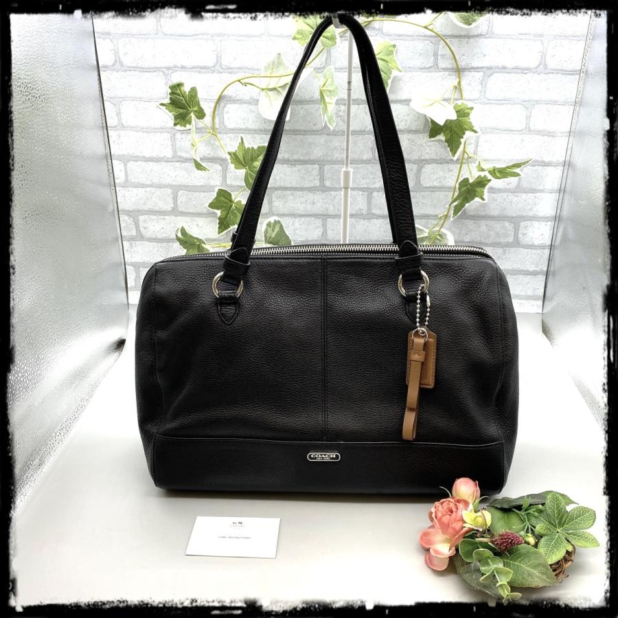 COACH（コーチ） 【COACH】コーチ トートバッグ レザー ブラック