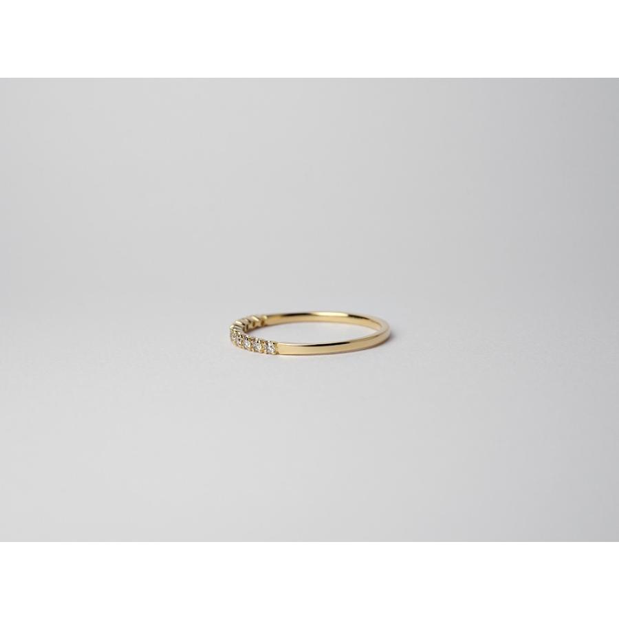 K18 ダイヤモンド エタニティ リング 18金 18k ダイヤ 指輪 ゴールド