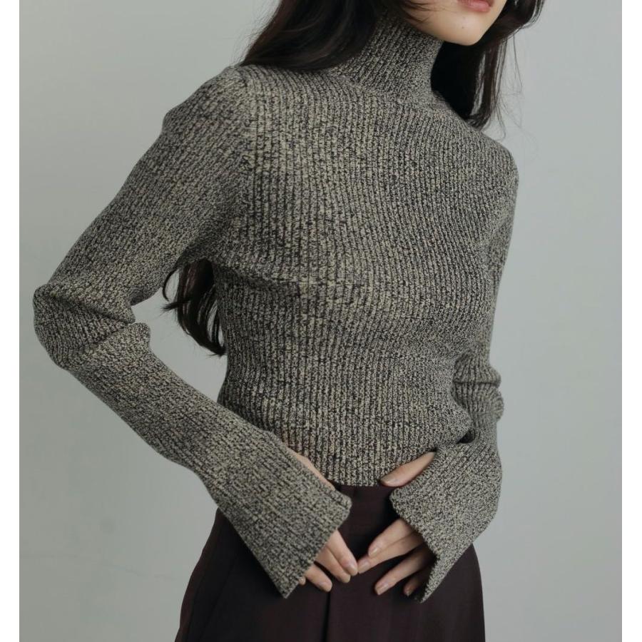 anuke（アンヌーク） Slit Turtle Knit 即日発送 : RAPTURE - 通販