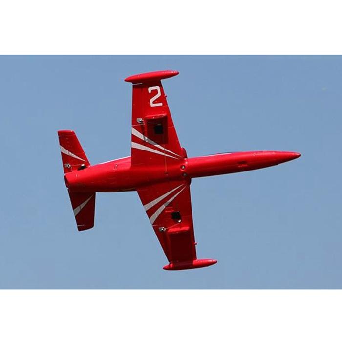 50mm電動ダクテッドファン機 L-39レッドバージョン : RCイーテック