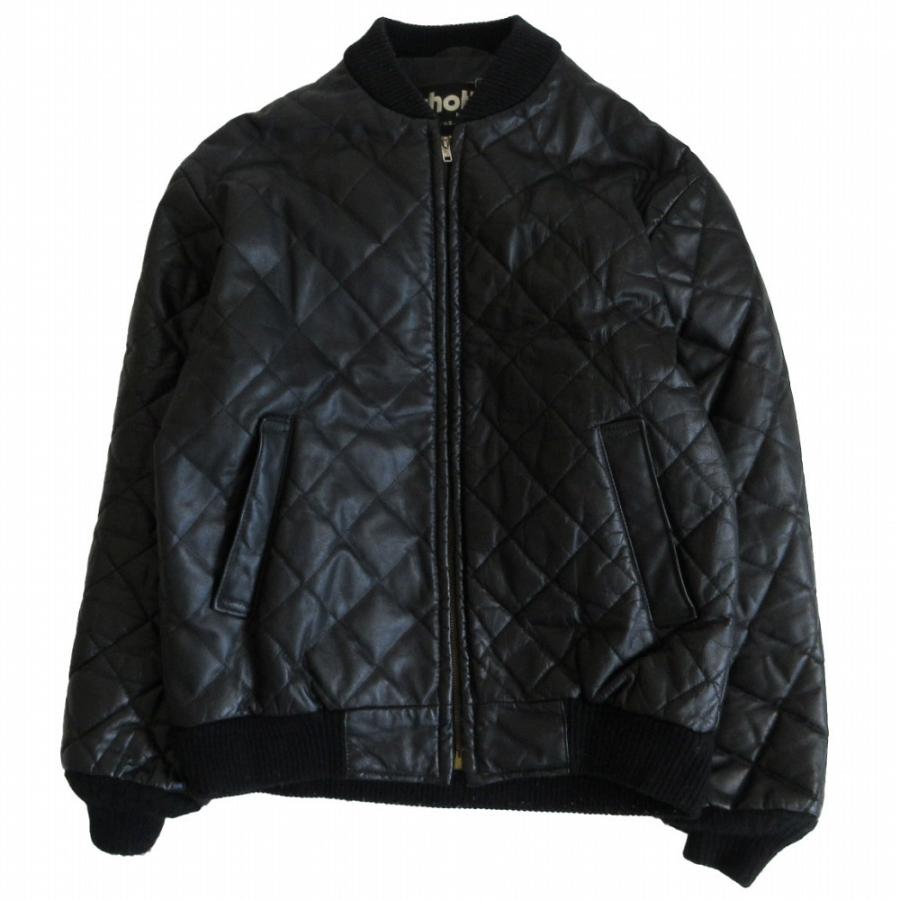 Schott N.Y.C（ショット） Schott キルティングレザー MA-1 フライト