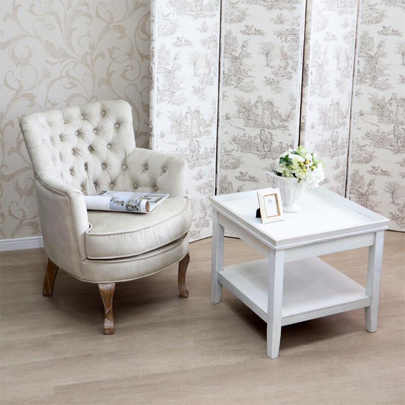 フレンチインテリア 1人掛けソファ アンティーク シャビー シャビー