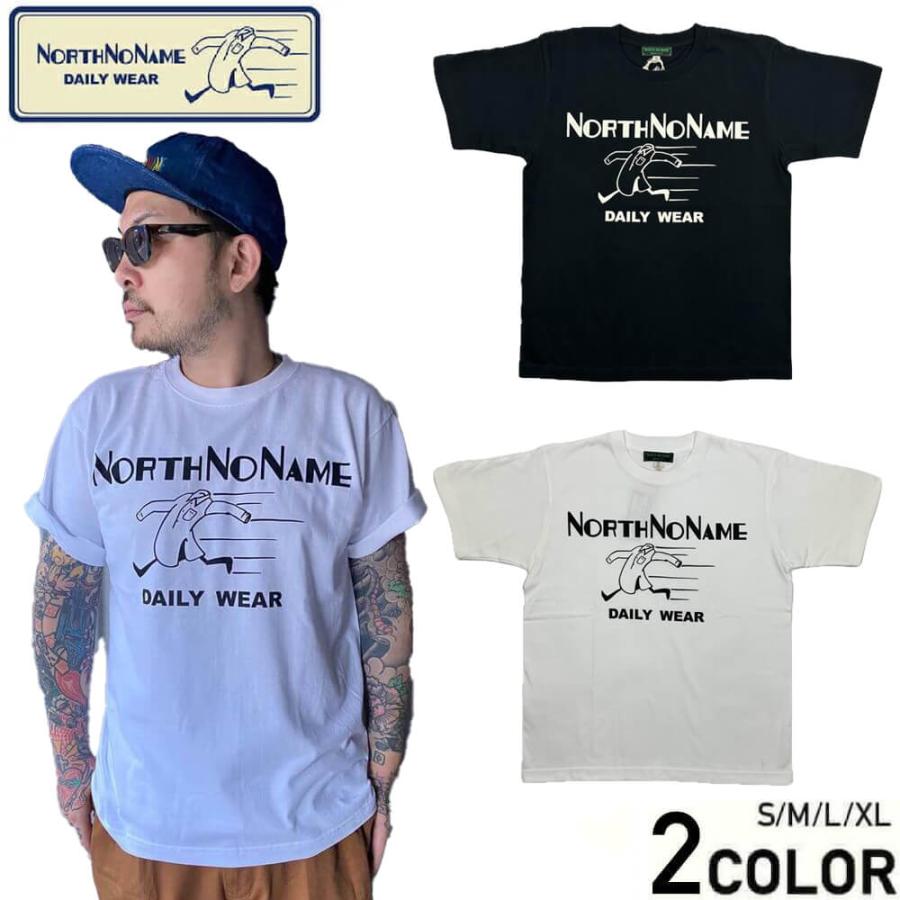 NORTH NO NAME（ノースノーネーム） 半袖 Tシャツ メンズ ステッカー