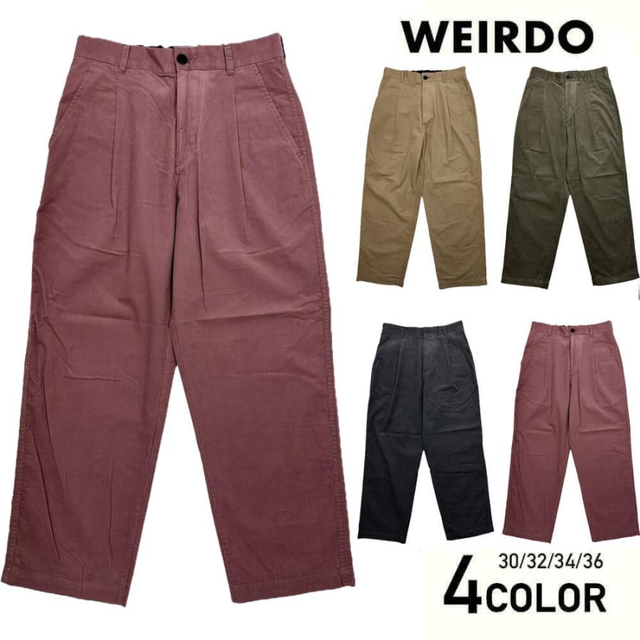 WEIRDO（ウィアード） タックイージーパンツ メンズ WEIRDO WIND UP