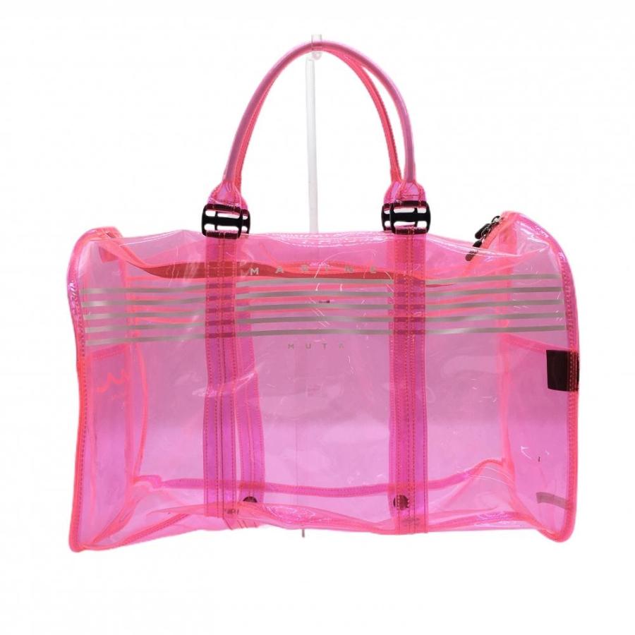 muta MARINE（ムータマリン） ビニールビッグボストンバッグ 蛍光