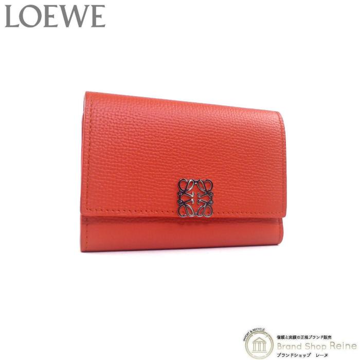 LOEWE（ロエベ） アナグラム バーティカル ウォレット スモール 三