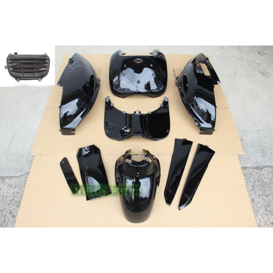 ホンダ ジョーカー JOKER 50 90 AF42 HF09 外装 カウル 黒 ブラック 10