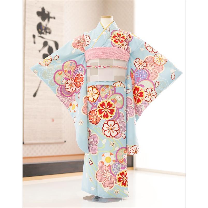 10歳 女の子 着物レンタル jk1243 子供振袖 ジュニア振袖 1/2成人式