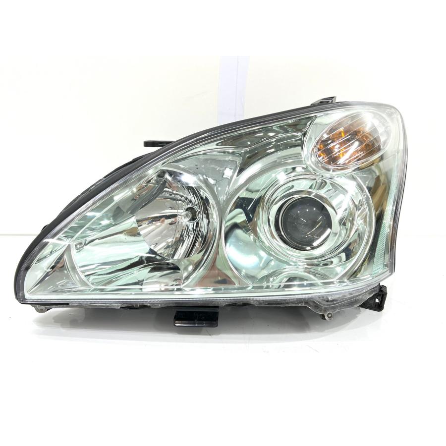 研磨/バラスト付】ハリアー ACU30 後期 純正HIDヘッドライト 左 AFS付