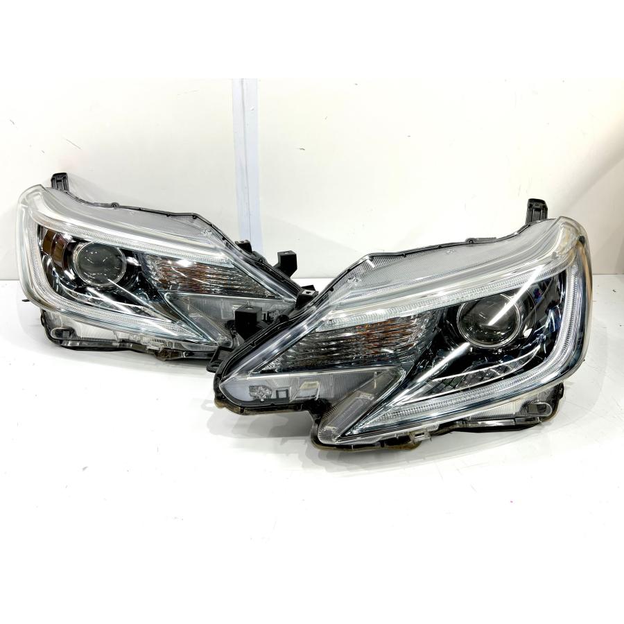 美品・バラスト付】 マークX GRX130 中期 純正HIDヘッドライト 左右