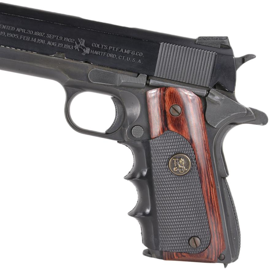 Pachmayr ハンドガングリップ GM-ALS コルトM1911 ラバー ラバーガン