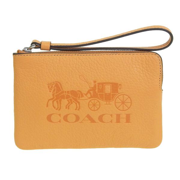 COACH（コーチ） ポーチ 小物入れ レザー ハニカム レディース c7420