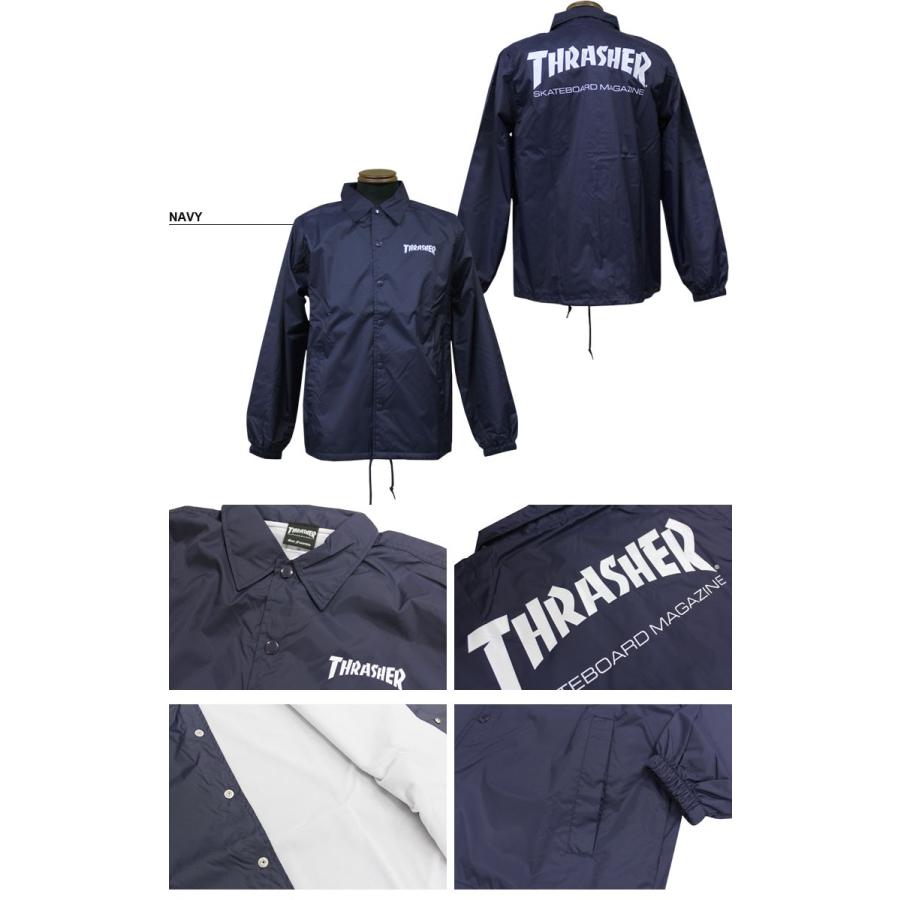 スラッシャー コーチジャケット THRASHER MAG LOGO COACH JACKET