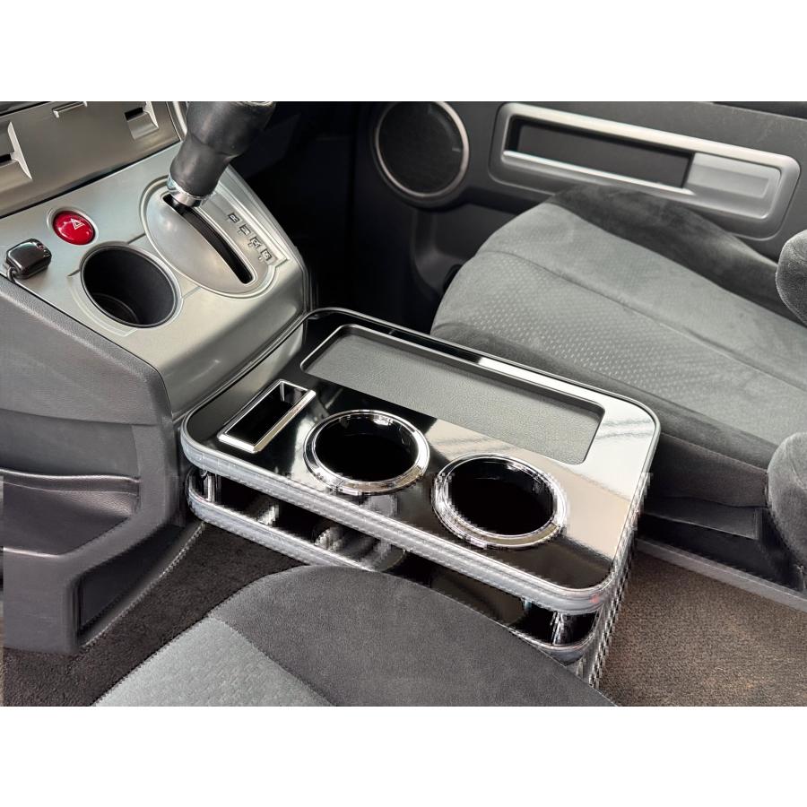 デリカ D5 CV#W 【前期専用】 センターテーブル ピアノブラック DELICA