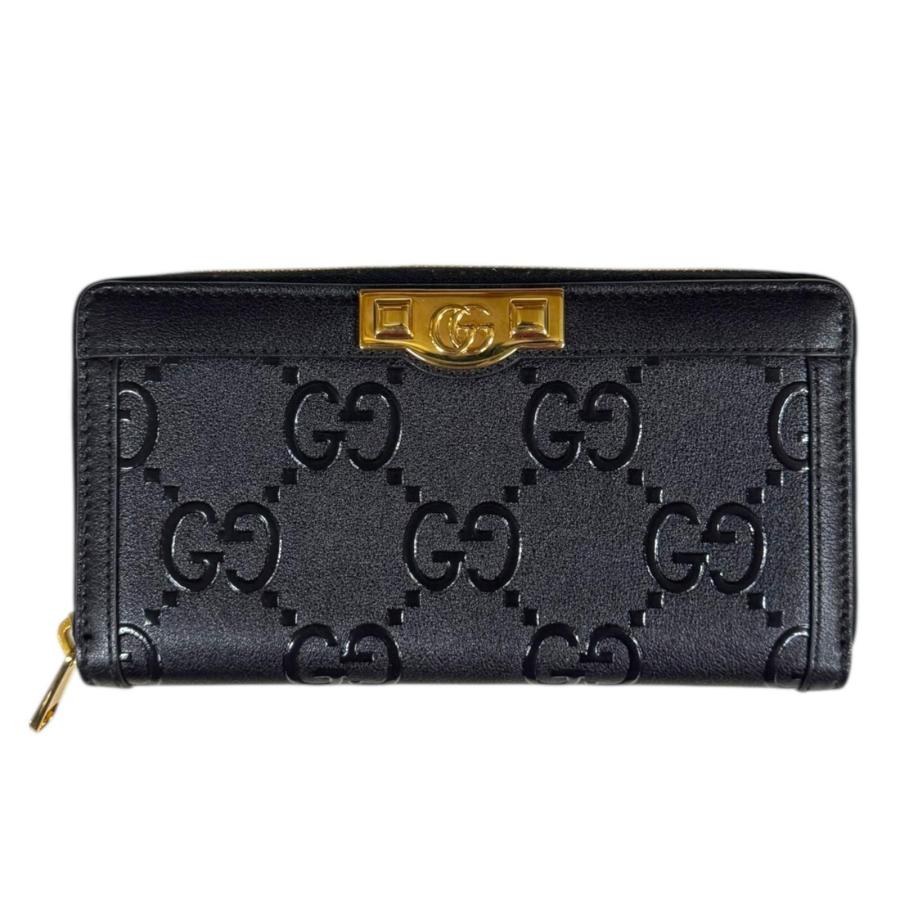 GUCCI（グッチ） 長財布 レザー 676152 レディース 中古 美品 : R&K