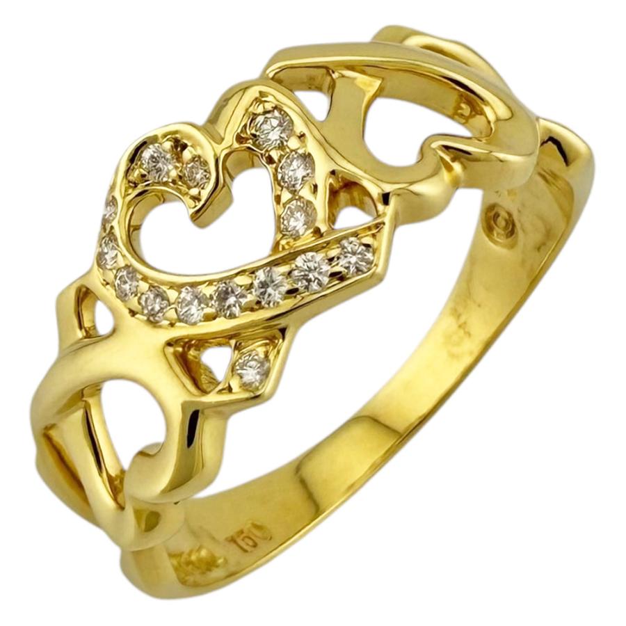 TIFFANY&Co.（ティファニー） ラビングハート リング 指輪 12.5号 18金