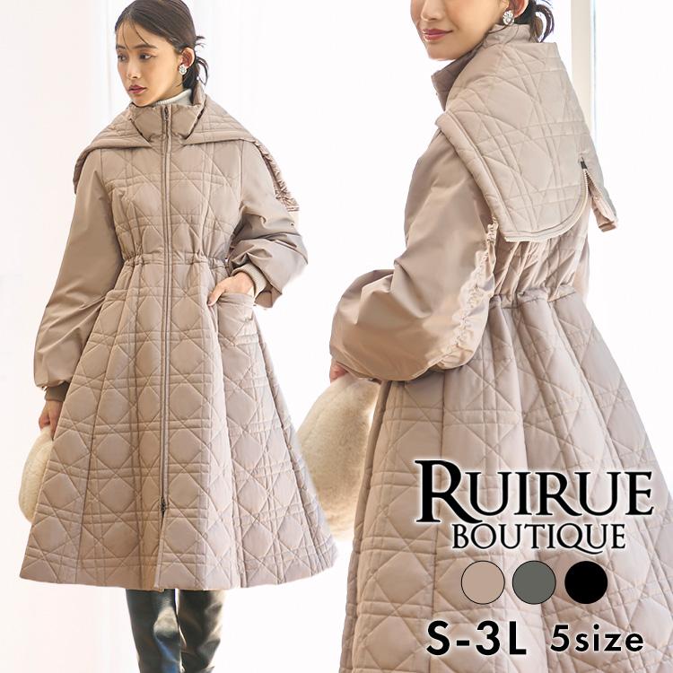 RUIRUE BOUTIQUE（ルイルエブティック） レディース 2WAYコート MA-1