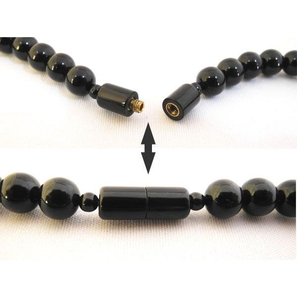 黒珊瑚 ネックレス 10mm玉 内径42cm ブラックコーラル パワーストーン