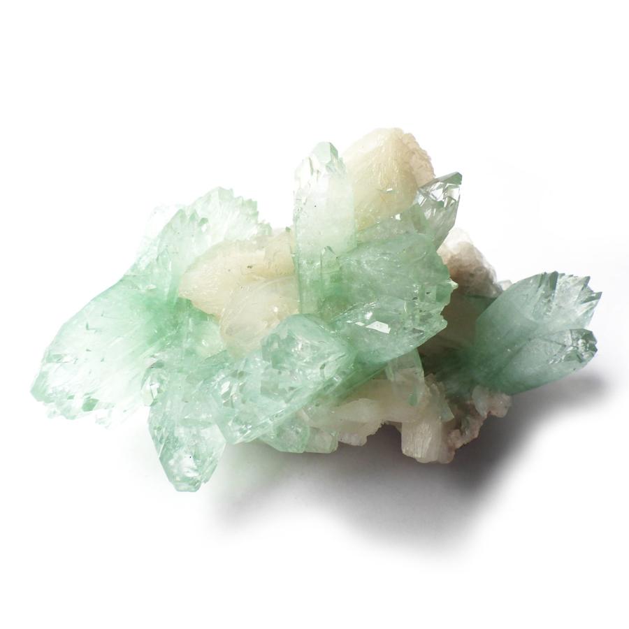 グリーンアポフィライト 原石 インド産 魚眼石 天然石 パワーストーン