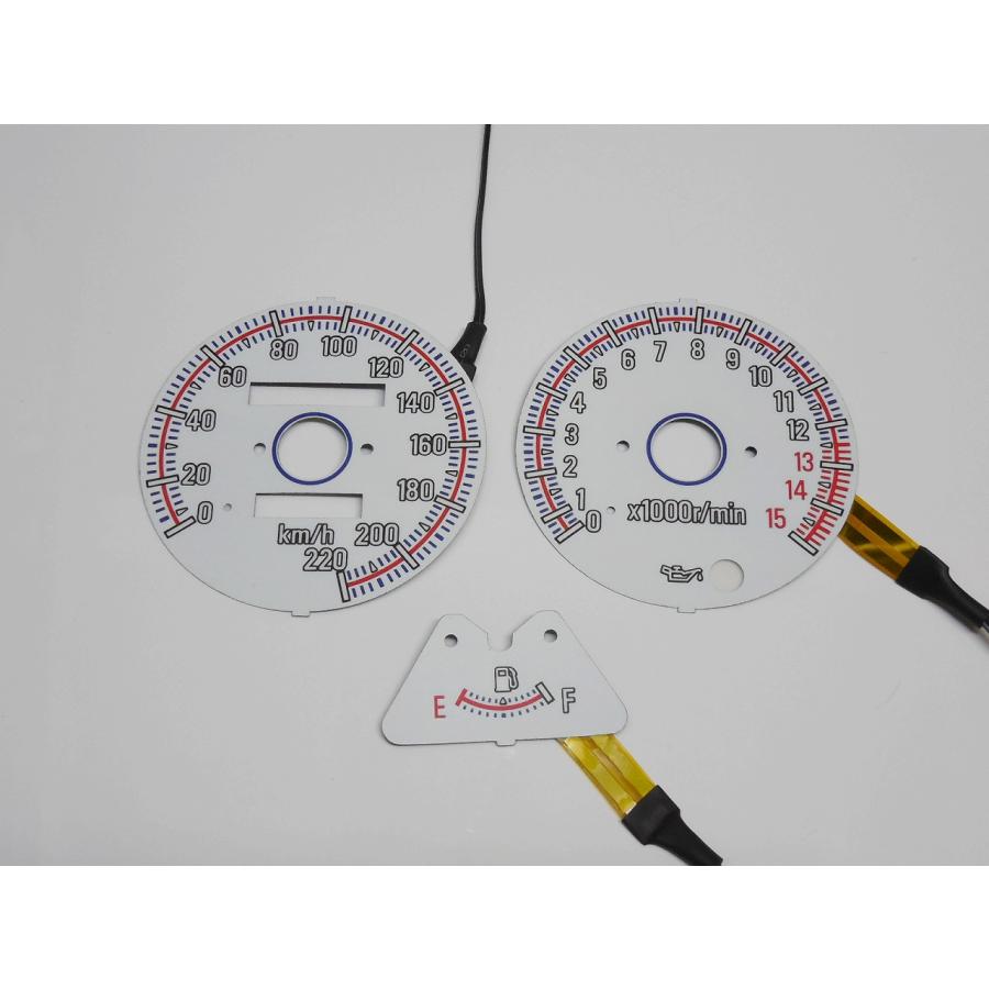 ELメーター ゼファーχ 白 ホワイトパネル ゼファー400χ 台湾製 : 堀内