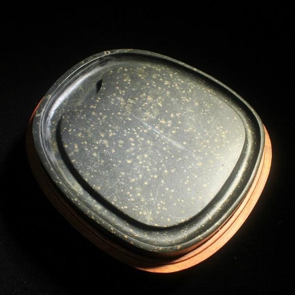 歙州硯 金星硯 5吋 一点物［売り切れました］ : 書道用品 緑風店