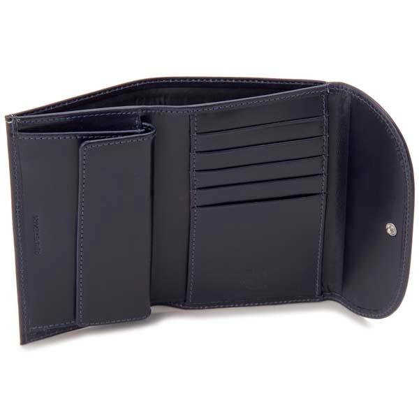 Whitehouse Cox（ホワイトハウスコックス） 三つ折り財布 ネイビー