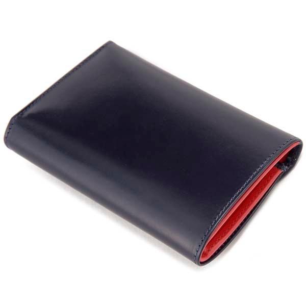 Whitehouse Cox（ホワイトハウスコックス） 三つ折り財布 ネイビー