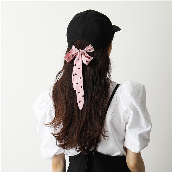 miu miu（ミュウミュウ） 5HC256 2DOQ コットン ベースボールキャップ