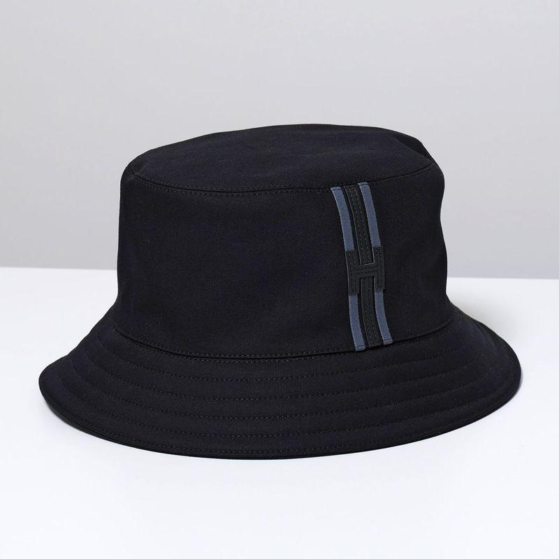 HERMES（エルメス） バケットハット フレッド Hストライプ FRED H