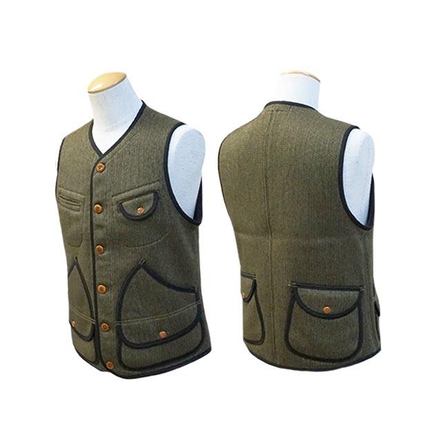 FREE WHEELERS/フリーホイーラーズ】2023FW「Hunting Vest”Bridgeport