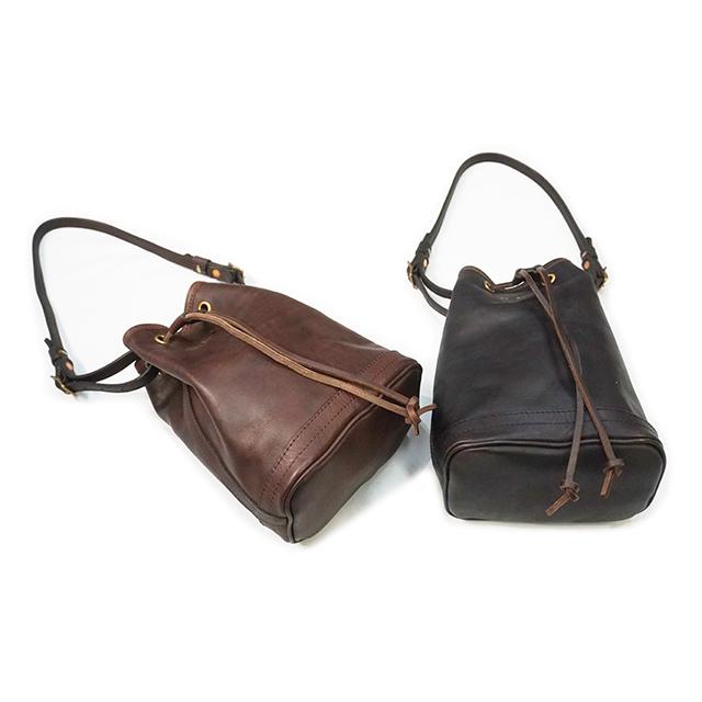 全2色【vasco/ヴァスコ】「Leather Wander Purse Bag”Small”/レザー