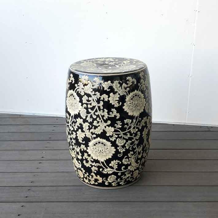 スツール チェア 陶器 イス アジアン オリエンタル コンパクト