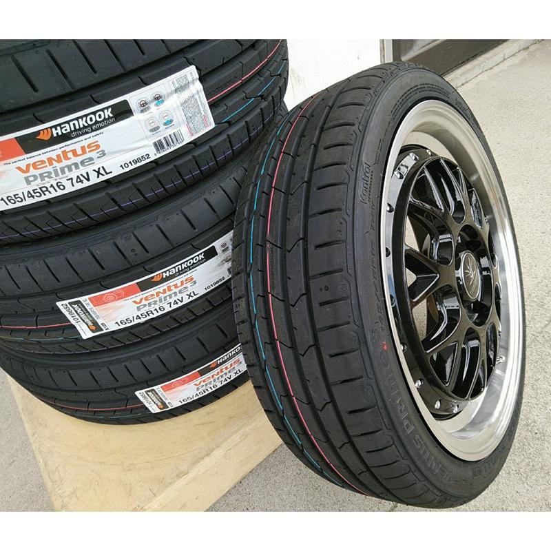 ventus ハンコック 165/40R16 165/45R16 タイヤホイール 16インチ BD00