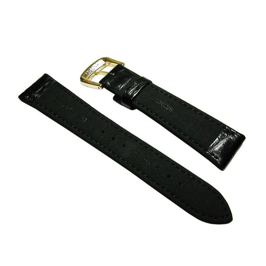 SEIKO（セイコー） 腕時計 時計 ベルト 19mm SEIKO DEL3 クロコダイル