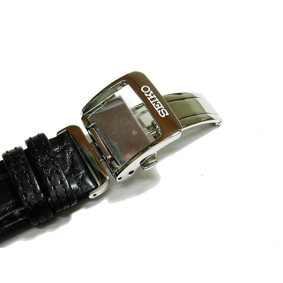 20mm L07Y017J9 クロコダイル 時計バンド プレザージュ純正ベルト