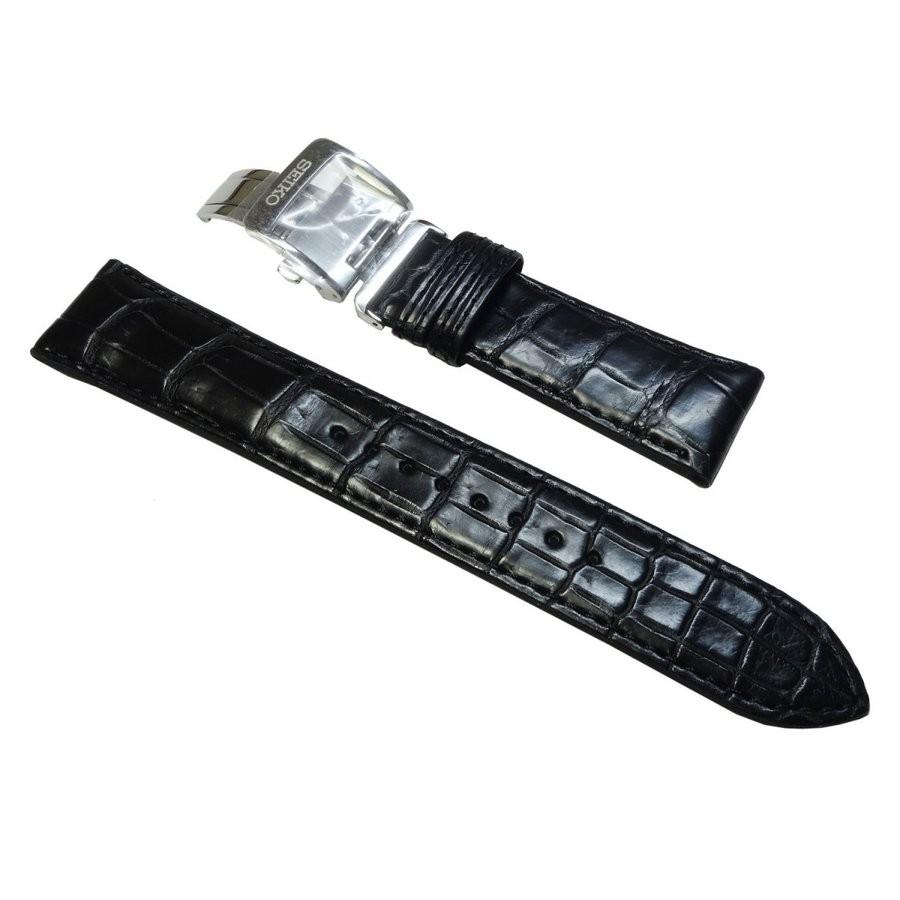 20mm L07Y017J9 クロコダイル 時計バンド プレザージュ純正ベルト