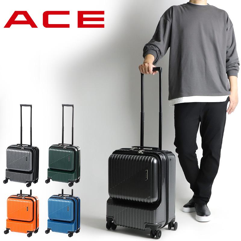 Ace（エース） クレスタ スーツケース 34L 45cm 3.1kg 1〜3泊 4輪 TSA