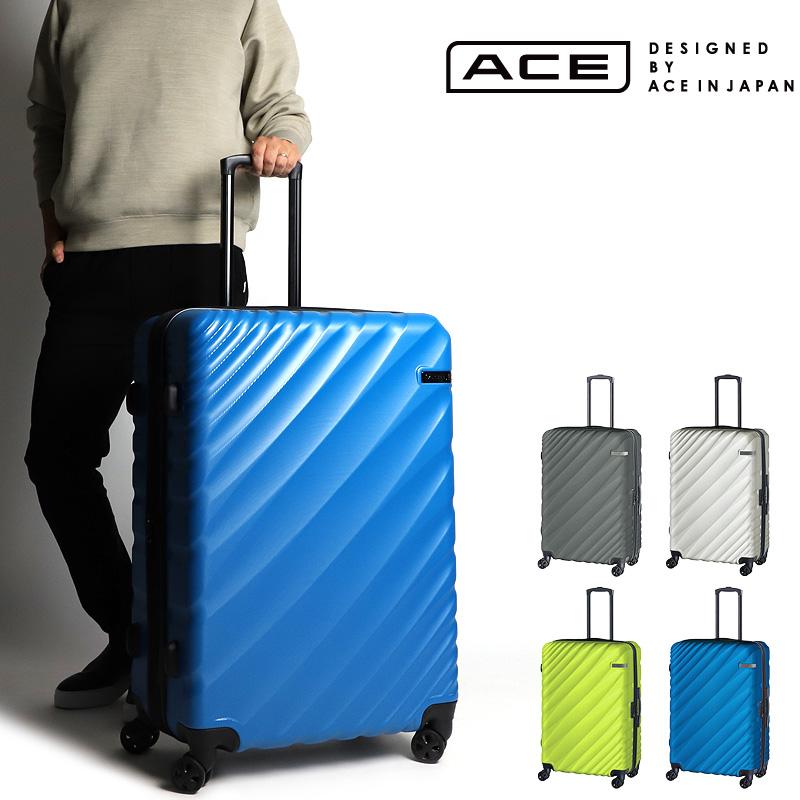 Ace（エース） オーバル スーツケース 90L 111L 70cm 4.2kg 8〜10泊 4