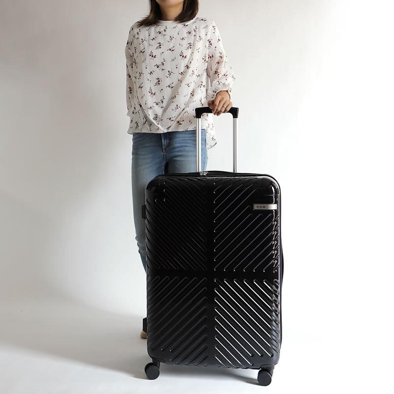 Ace（エース） ラディアル スーツケース 82L 68cm 4.7kg 7〜9泊 4輪