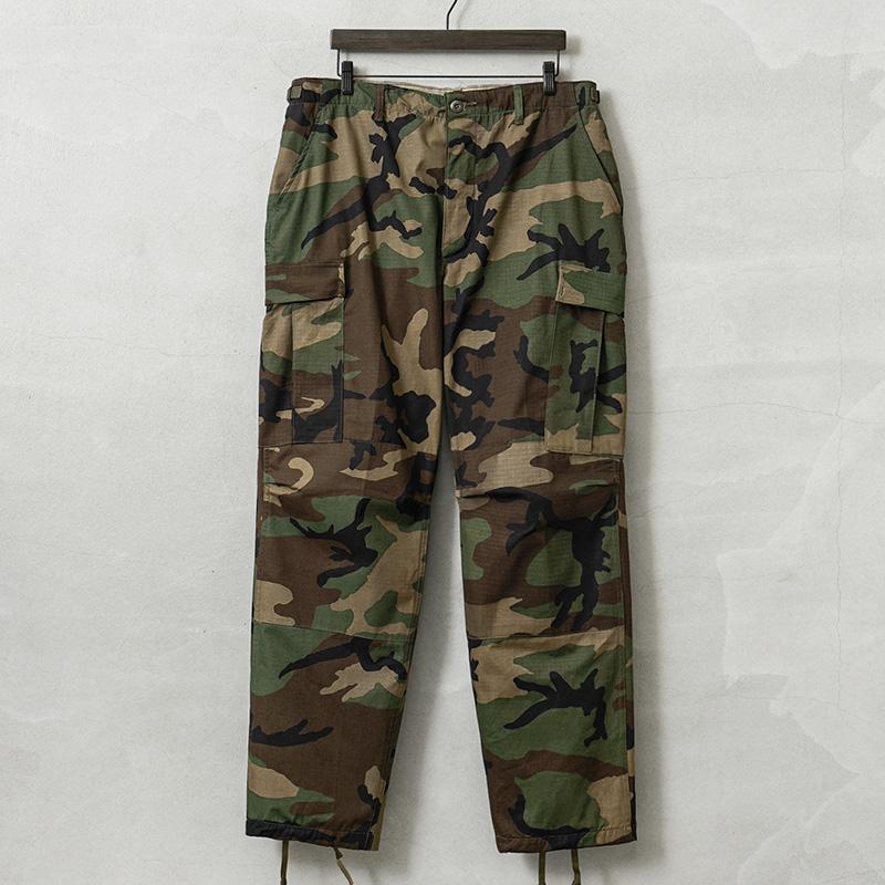 MILITARY（ミリタリー） 実物 新品 デッドストック 米軍 BDU WOODLAND