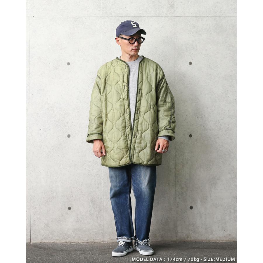 MILITARY（ミリタリー） 実物 USED 米軍 M-65 モッズコート用ライナー