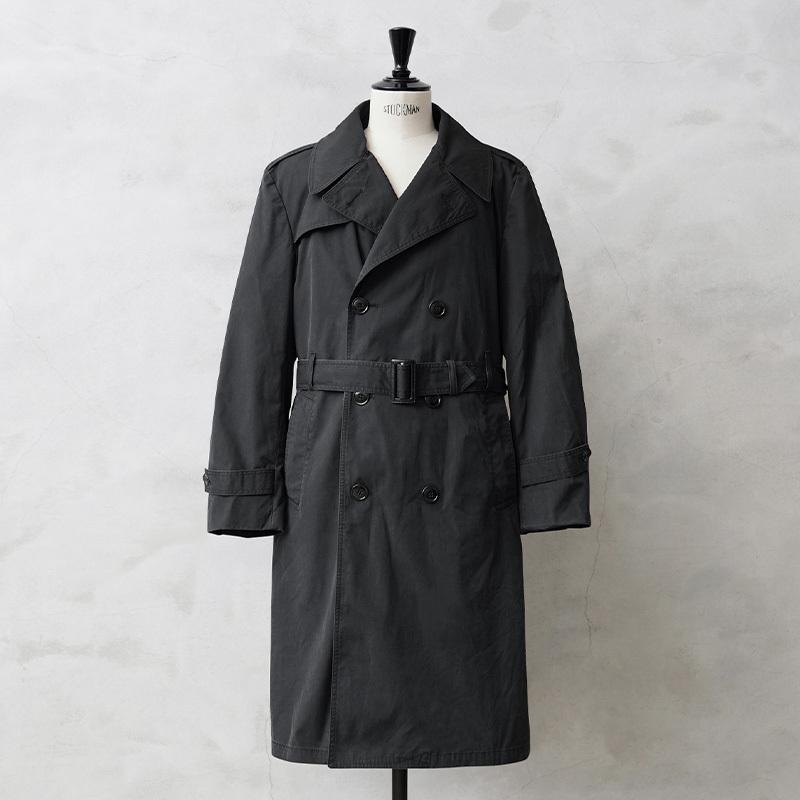 MILITARY（ミリタリー） 実物 USED 米軍 U.S. NAVY ブラックトレンチ