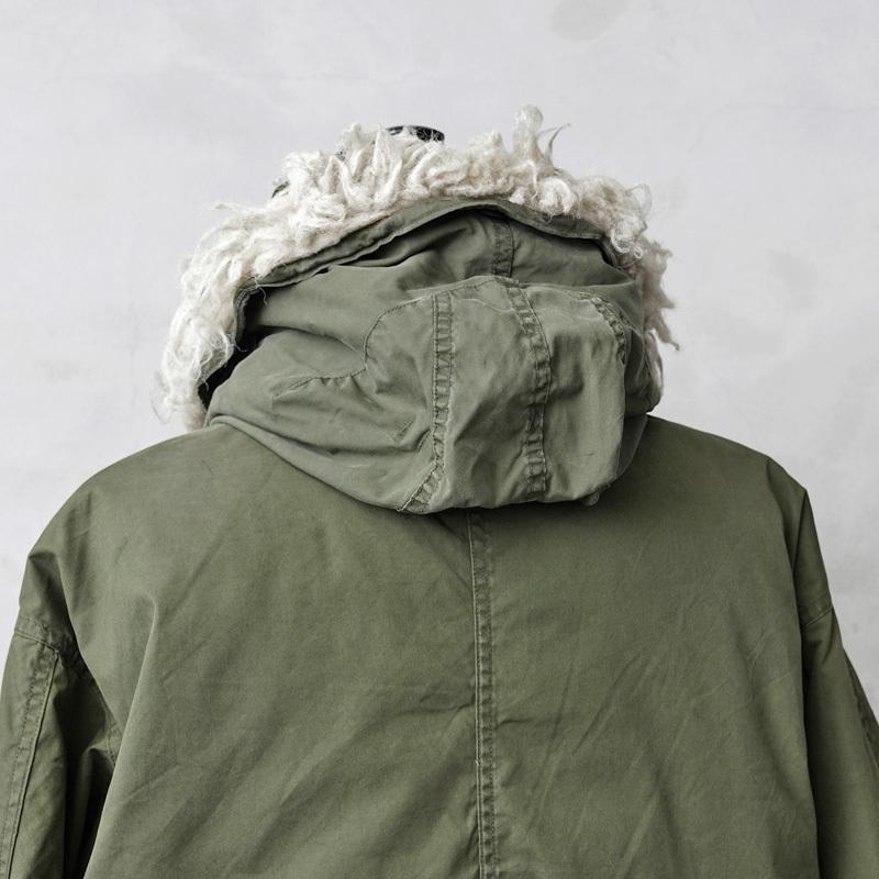 MILITARY（ミリタリー） 実物 USED 米軍 M-65用フード アクリルファー