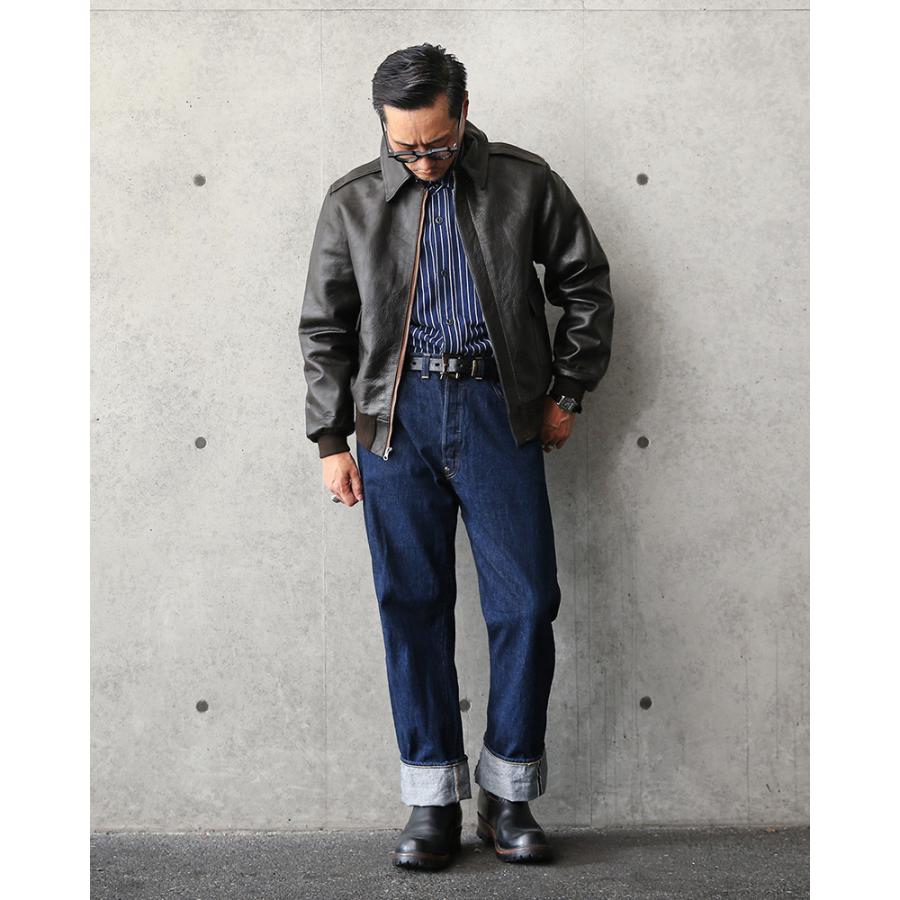 MILITARY（ミリタリー） 新品 米軍タイプ A-2 レザーフライト