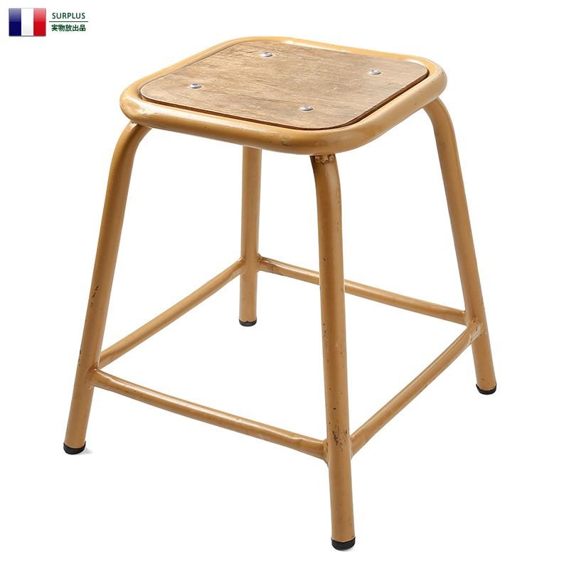 MILITARY（ミリタリー） 実物 USED フランス軍 スクエアスツール