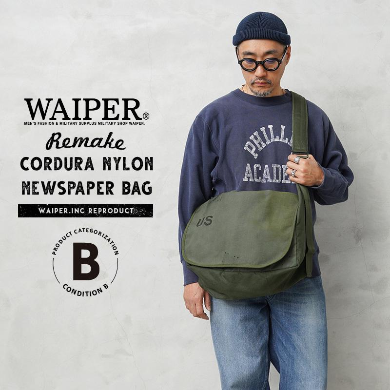 WAIPER.inc 実物 米軍 コーデュラナイロン ダッフルバック リメイク