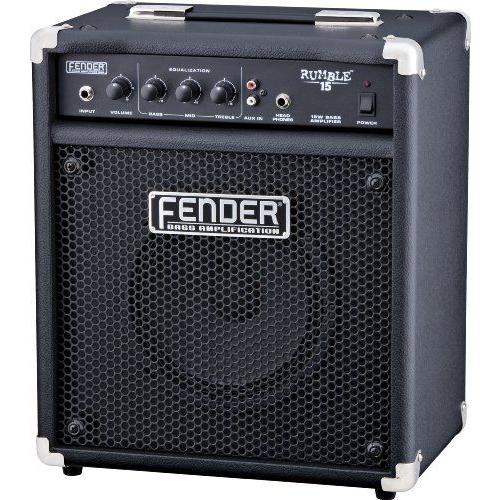Fender Rumble 15 V2 15W 1x8 Bass Combo Amp Black : ワールド輸入